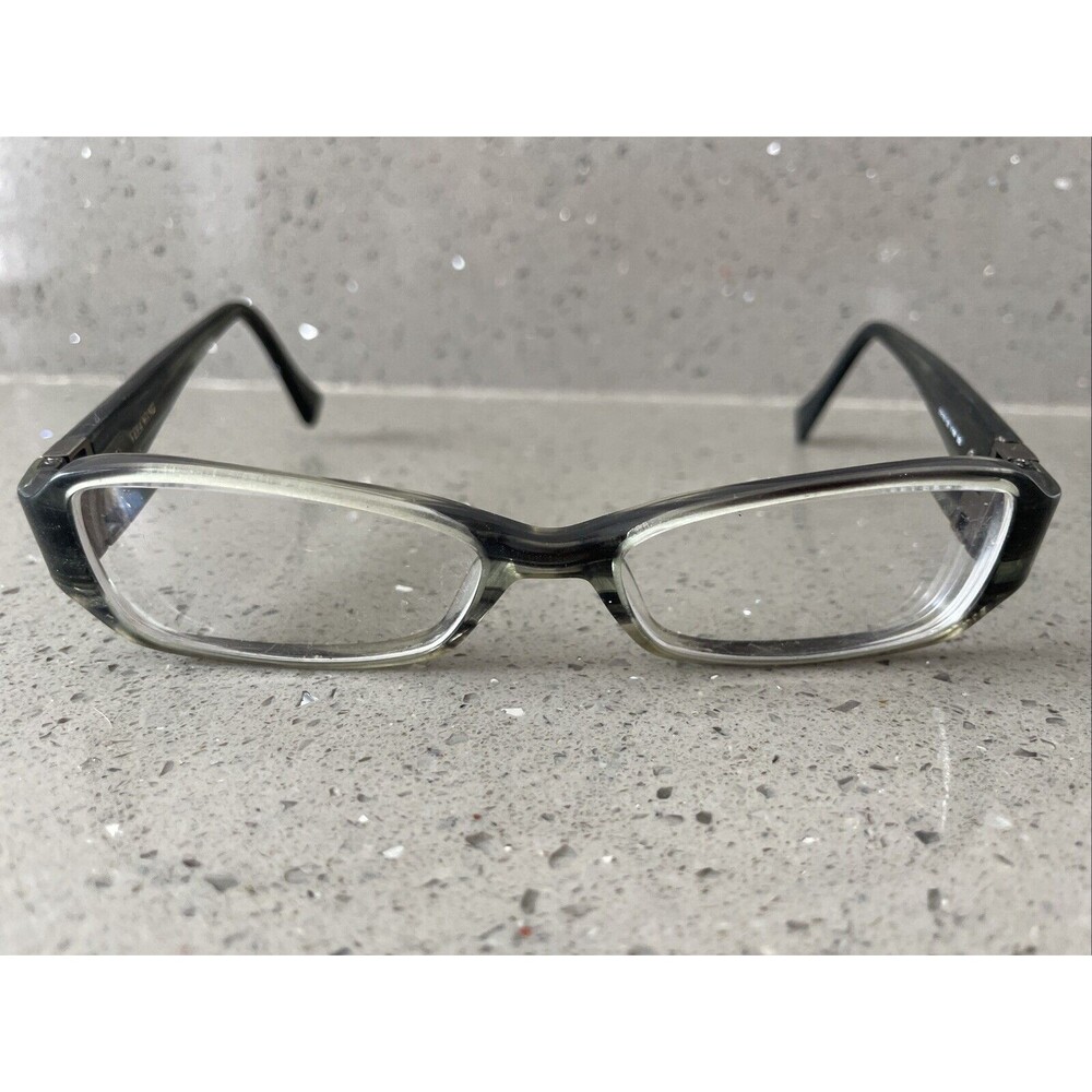 Vera Wang V164 SG Eyeglasses Frames ONLY 50-16-135 Full Rim Grey green square